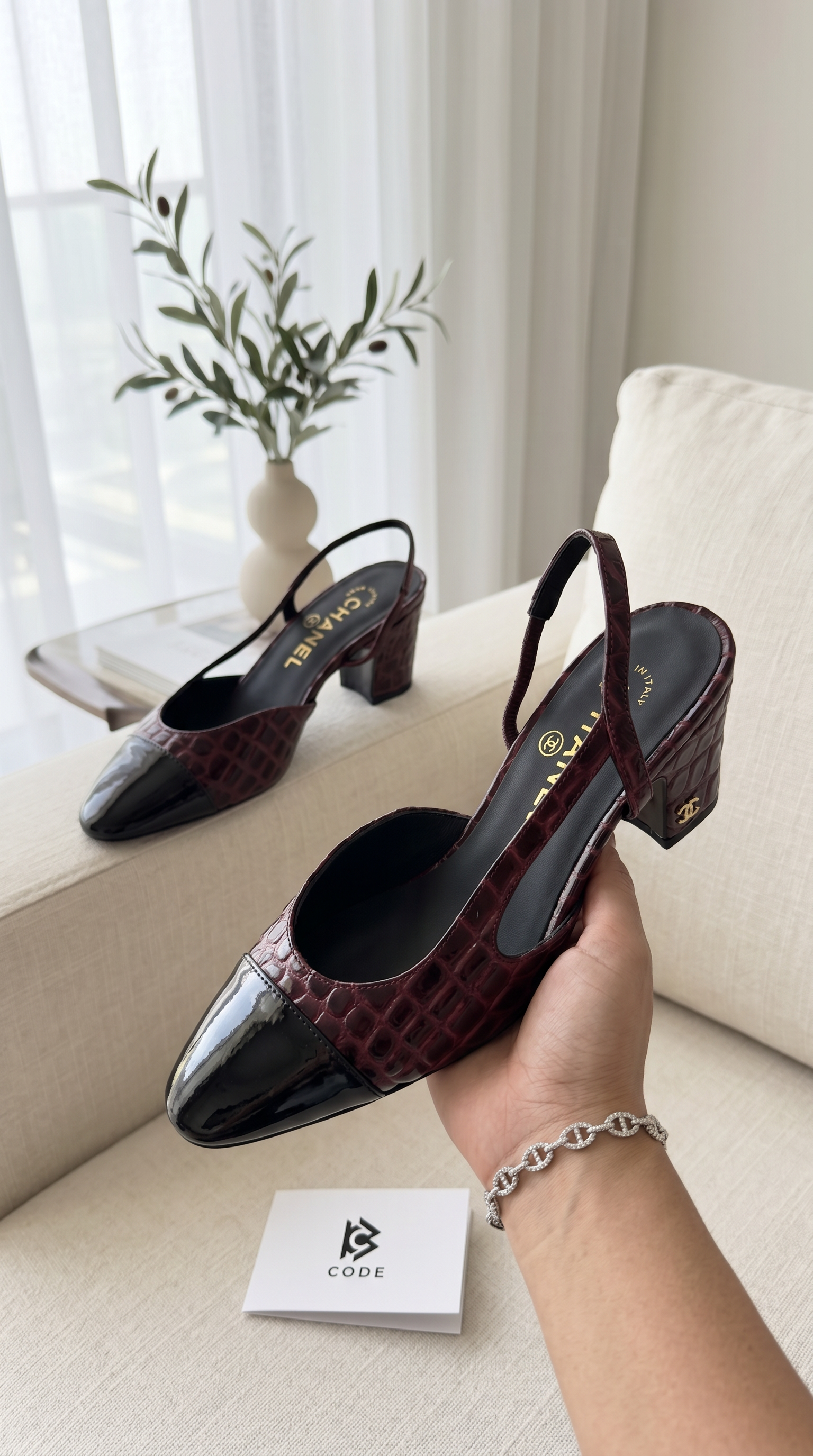 Premium CHANEL Heeled Slingbacks