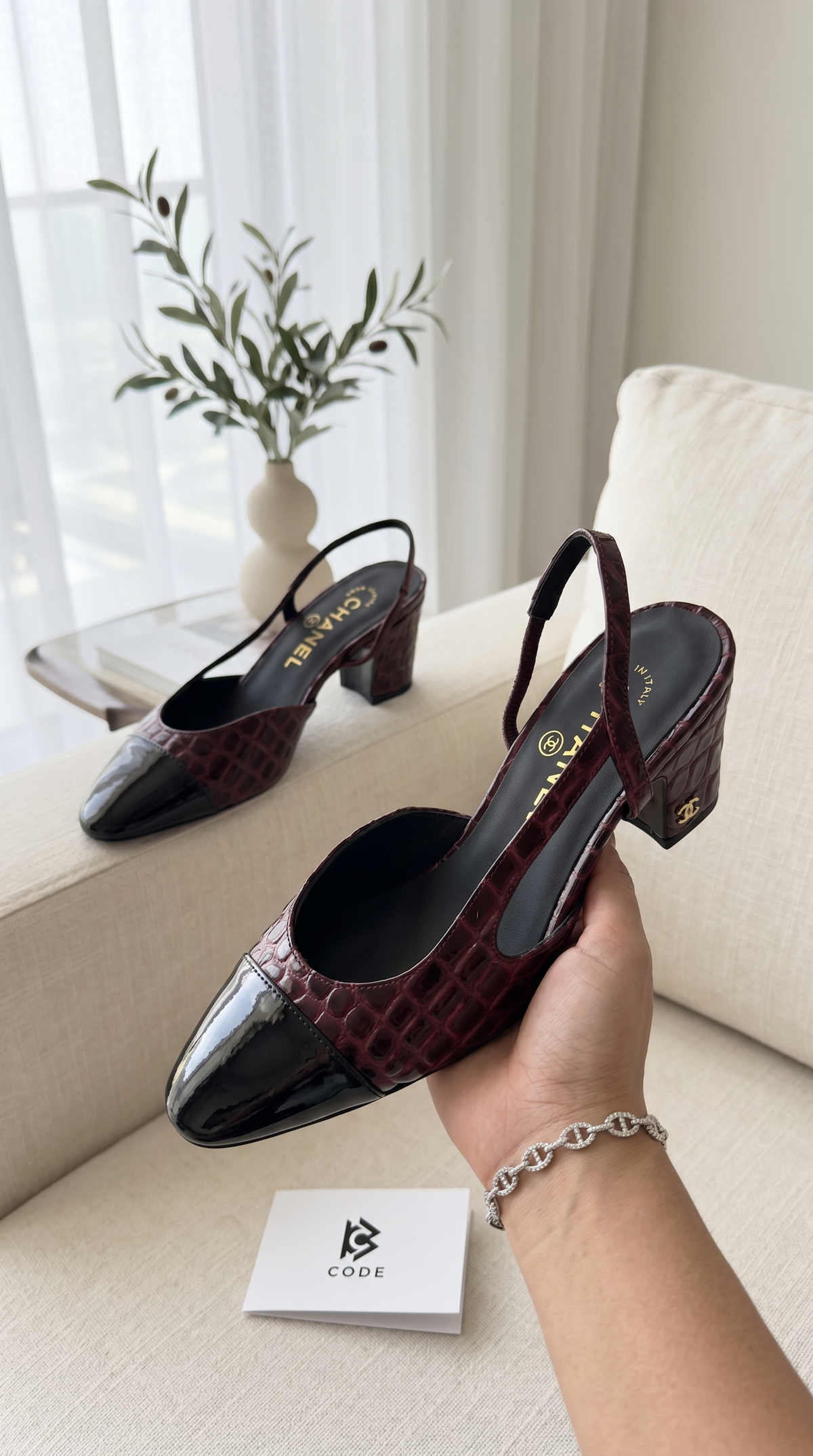 Premium CHANEL Heeled Slingbacks