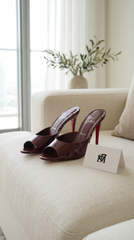 Premium Christian Louboutin Burgundy Heels