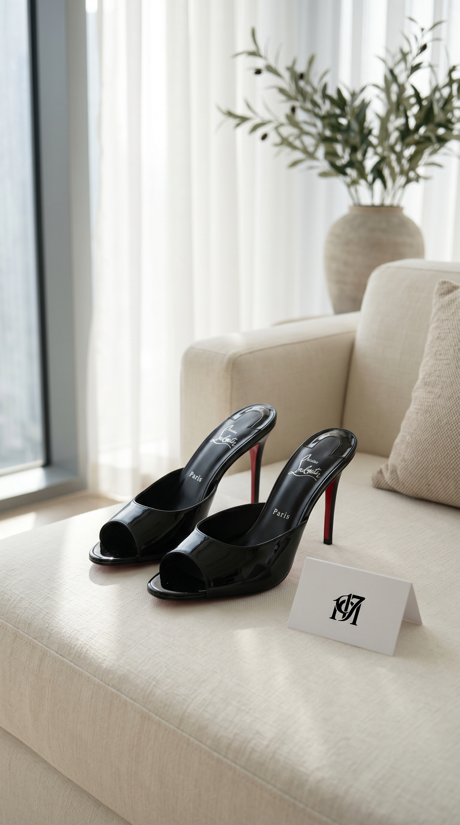 Premium Christian Louboutin Black Heels