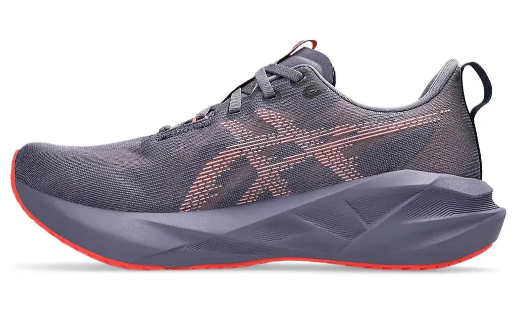 Asics Novablast 5 "Greyish Purple/Coral Reef"