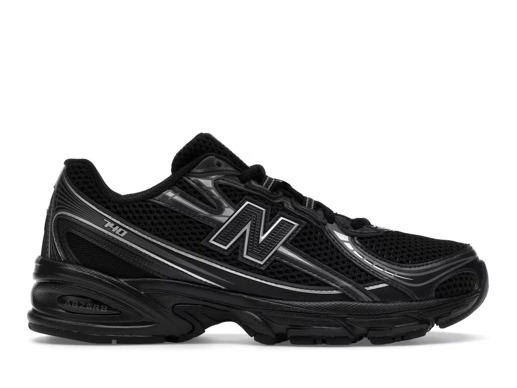 New Balance 740 Black Silver Metallic